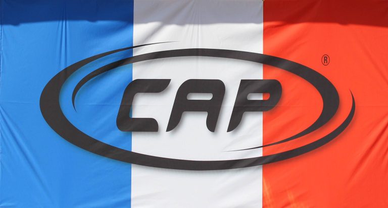 CAP Blue White Red Logo