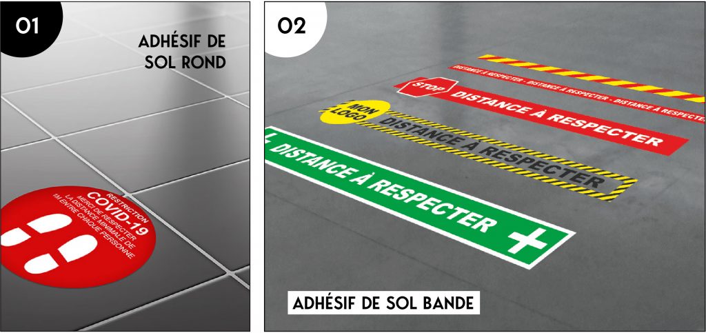 Supports d'informations COVID-19 par CAP