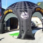 Inflatable igloo