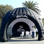 Inflatable igloo