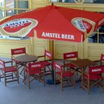 Parasol carré Amstel