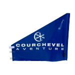 Racing banner blue Courchevel