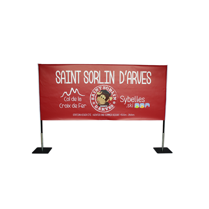Banderole sur cadre