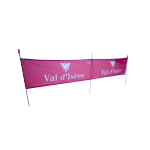 Perforated mesh banner Val d\\’Isère