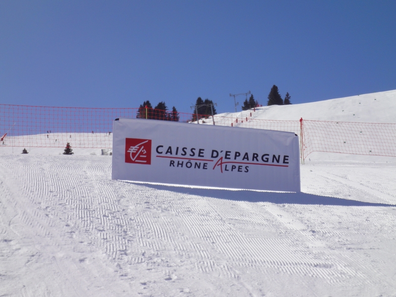 Banderole sur cadre