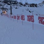 Perforated mesh banner Tignes