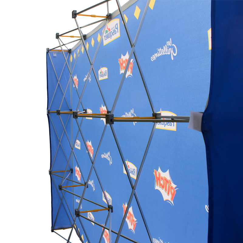 Fond de stand pliable