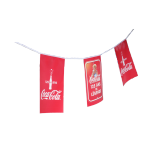 Club flag garland Coca-Cola