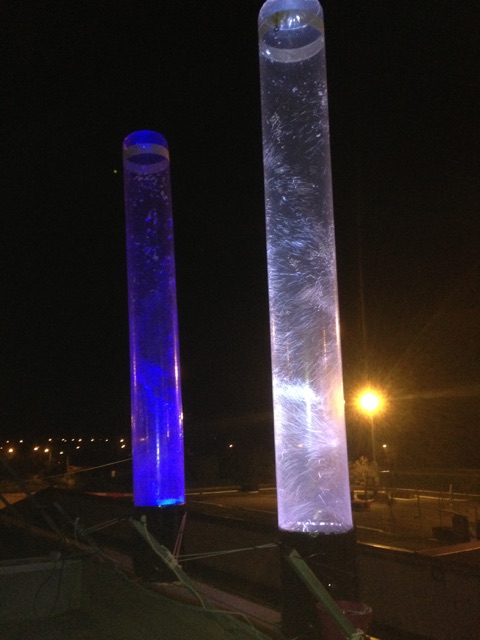 Colonne gonflable