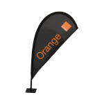 Microfoil banner Orange