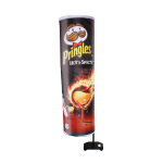 Silhouette flag Pringles