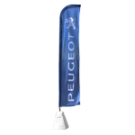 Voile Windfoil 3 Peugeot Bleue