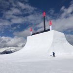 Colonne gonflable CAP La Plagne