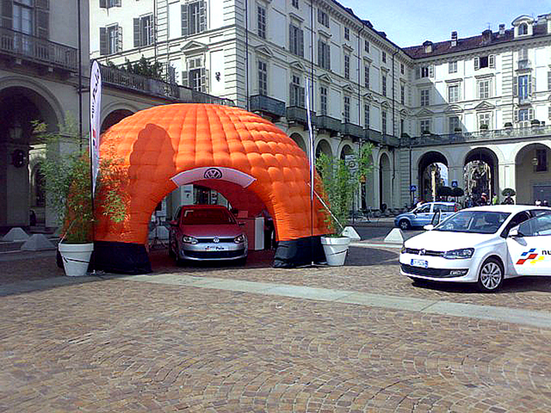 Stand Igloo gonflable