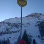 Habillage panneau signalisation CAP Val d’Isère
