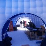 Stand Igloo intérieur