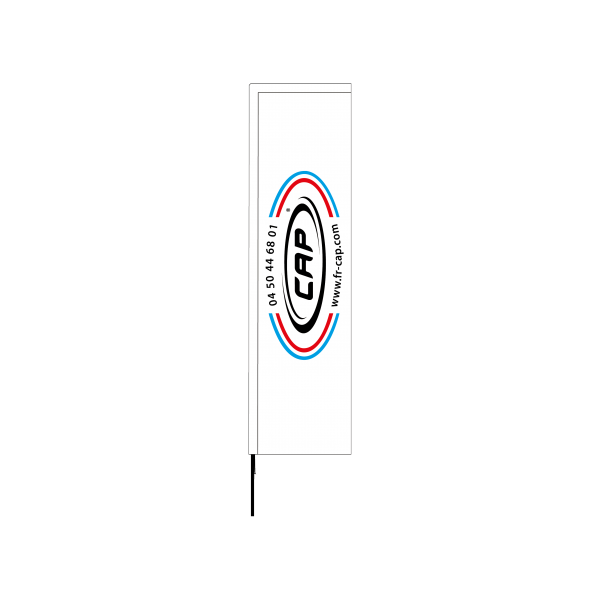 Voile Kakémono 2 350 cm