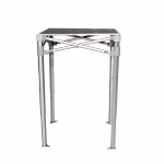 Structure table pliable carrée