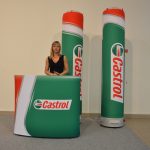 Inflatable column Castrol